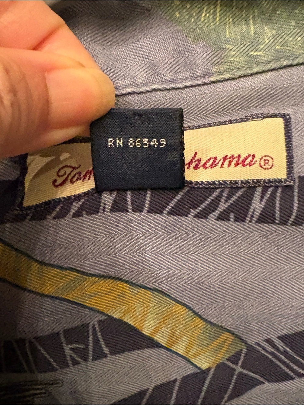 Tommy Bahama Men Short Sleeve 100% Silk Palm Tree Print Shirt Size Large - Picture 6 of 8
